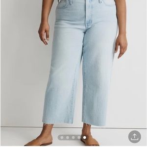 Madewell The Perfect Vintage Wide Leg Crop